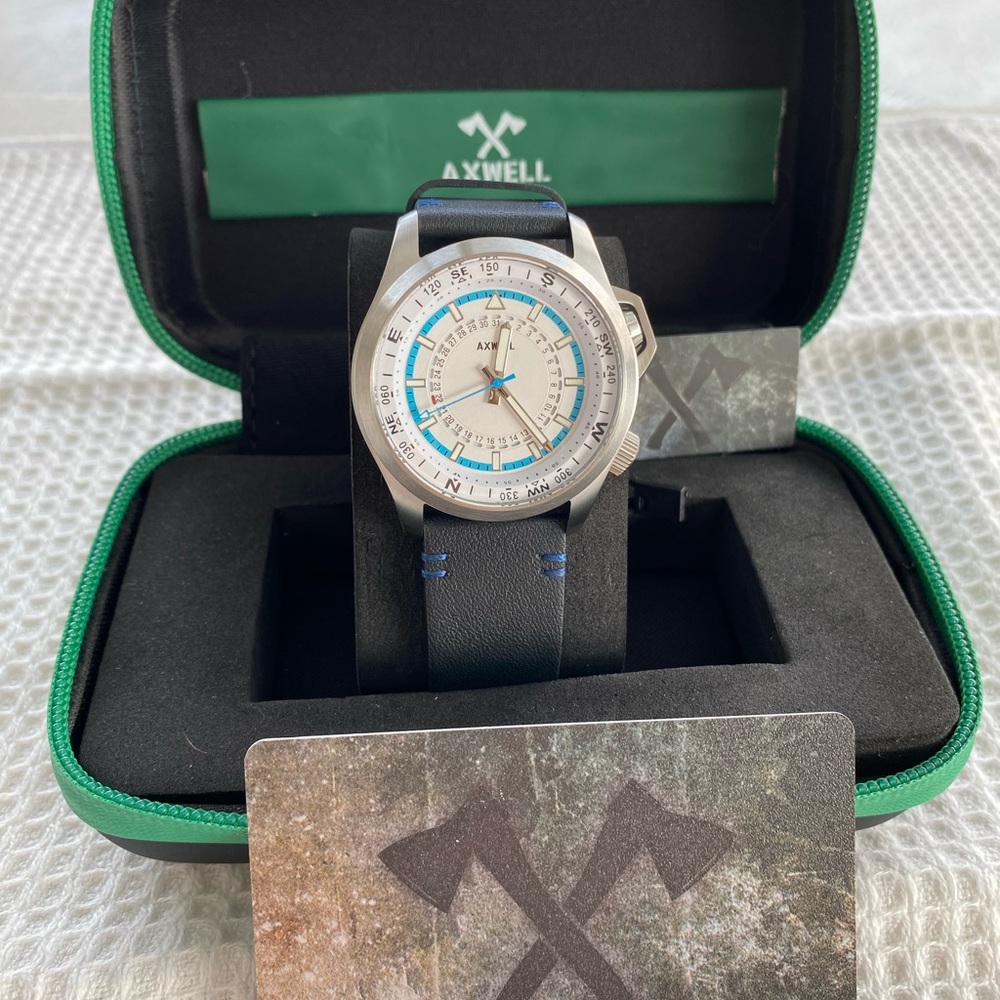 Axwell Vertigo Miyota Watch w/Date
